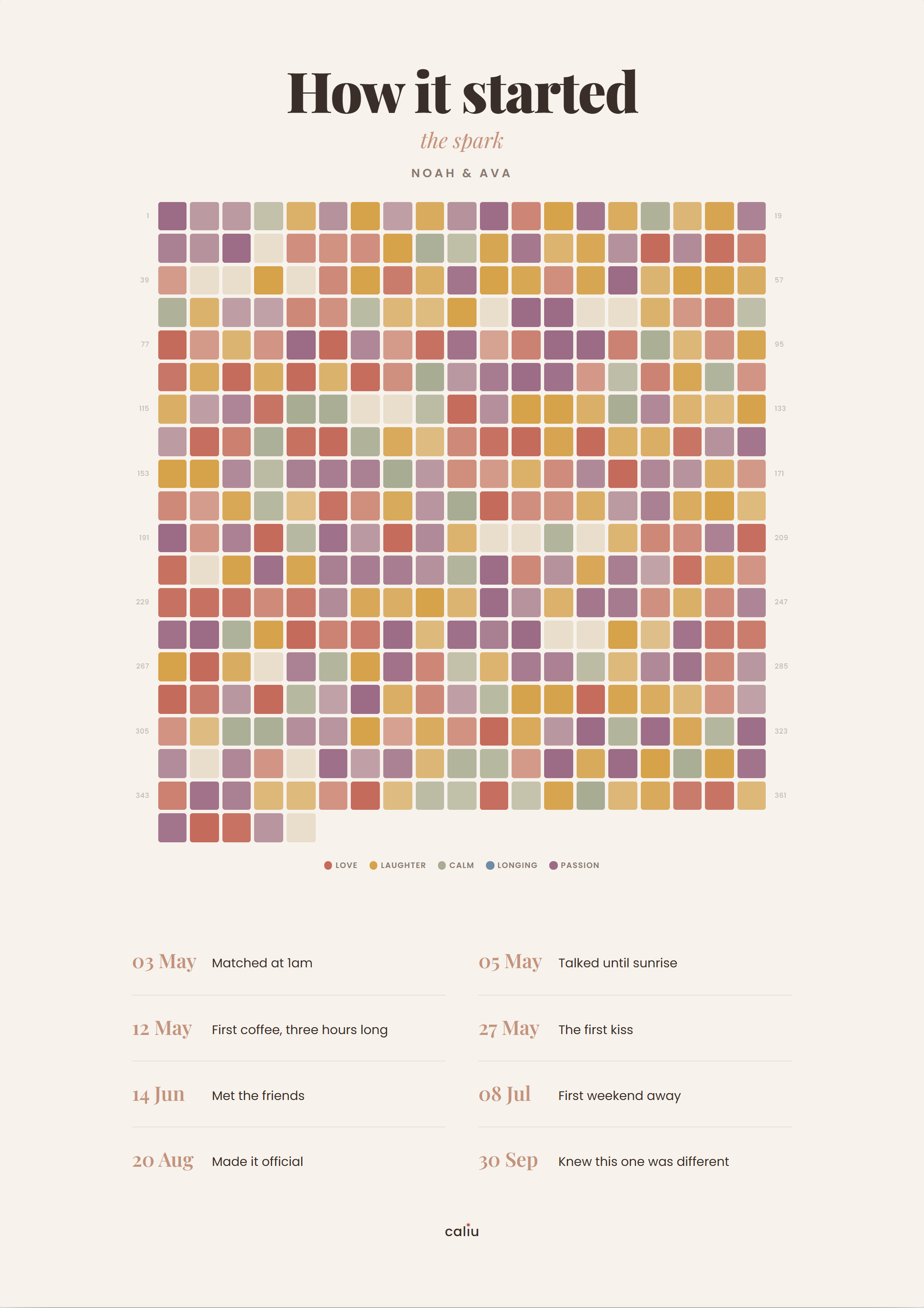 Caliu Calendar — poster preview